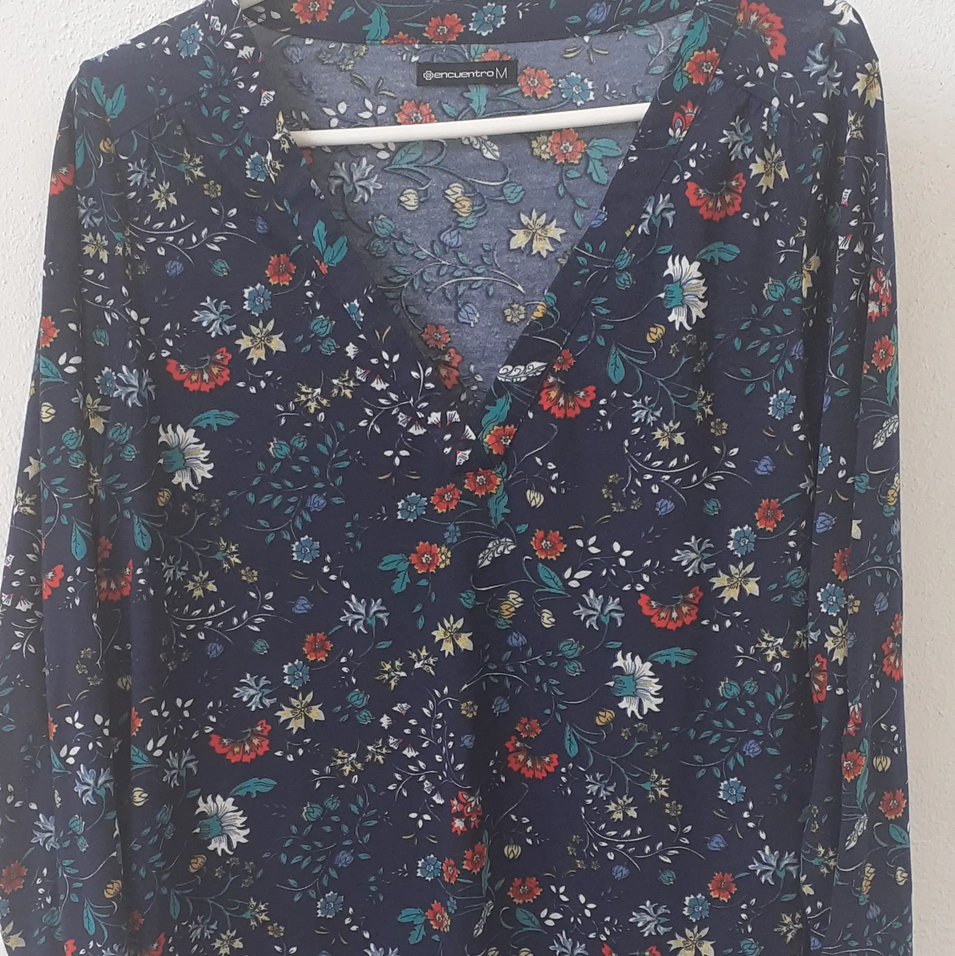 Camisa blanca de seda