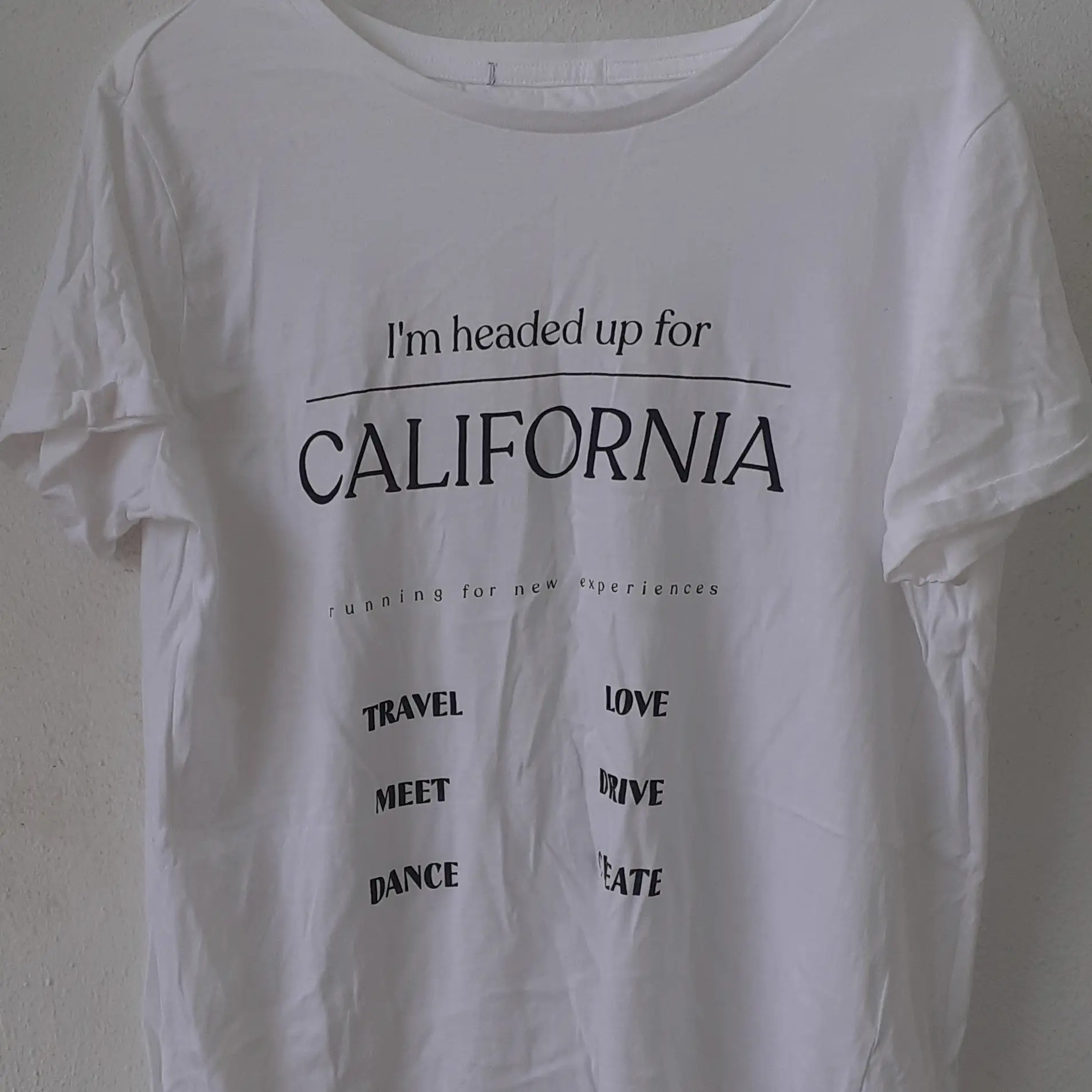 Camiseta blanca vintage