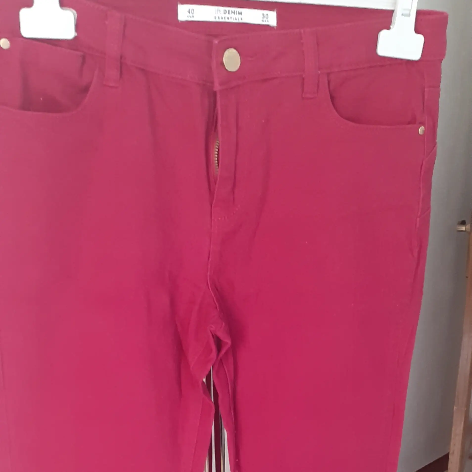 Pantalón vaquero recto