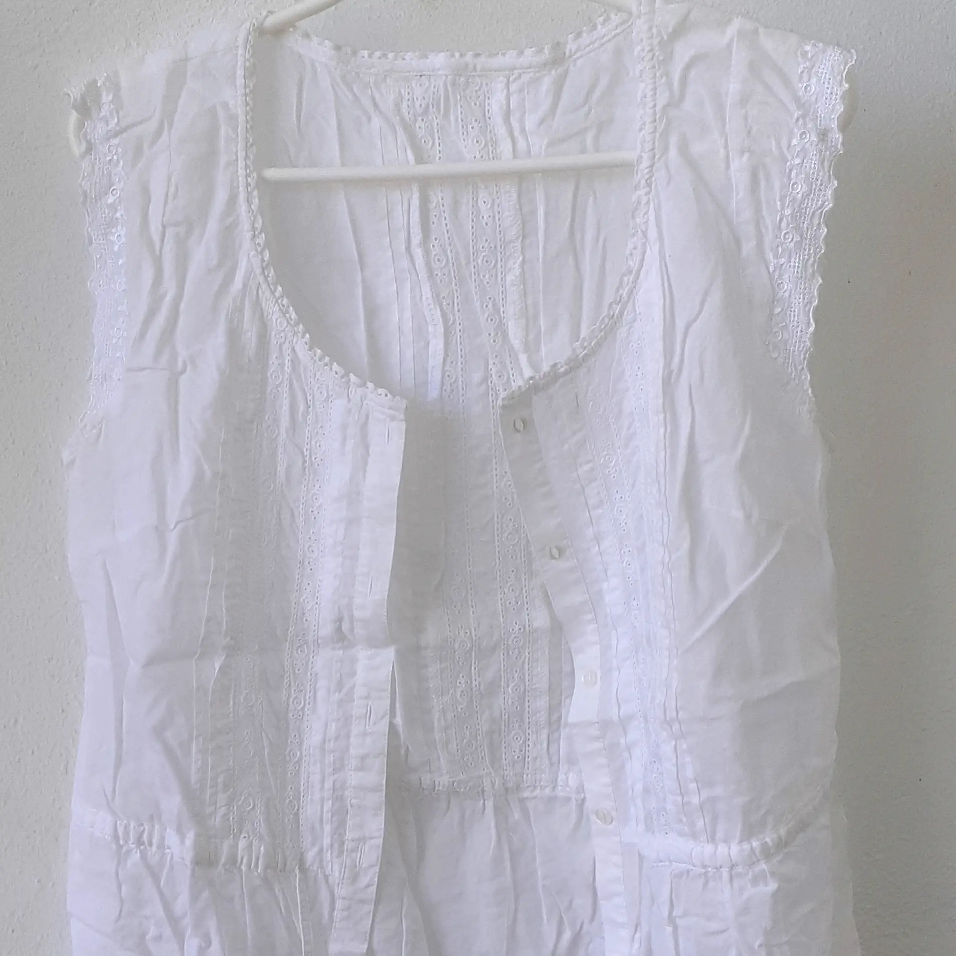Camisa blanca de seda