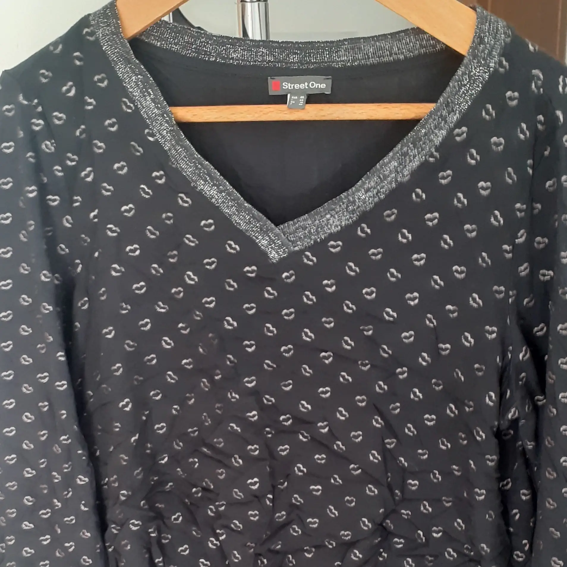 Camisa blanca de seda