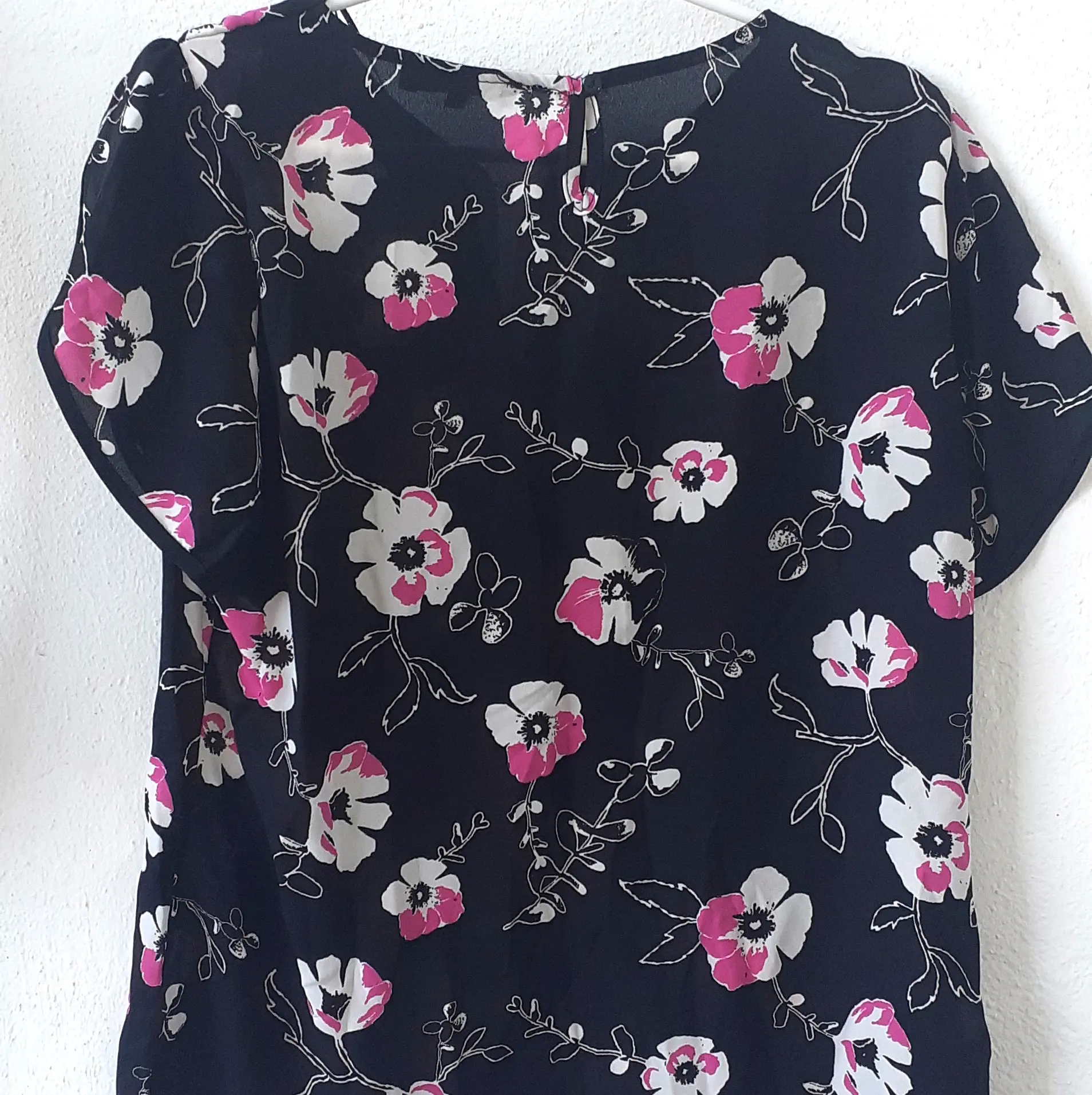 Camisa blanca de seda