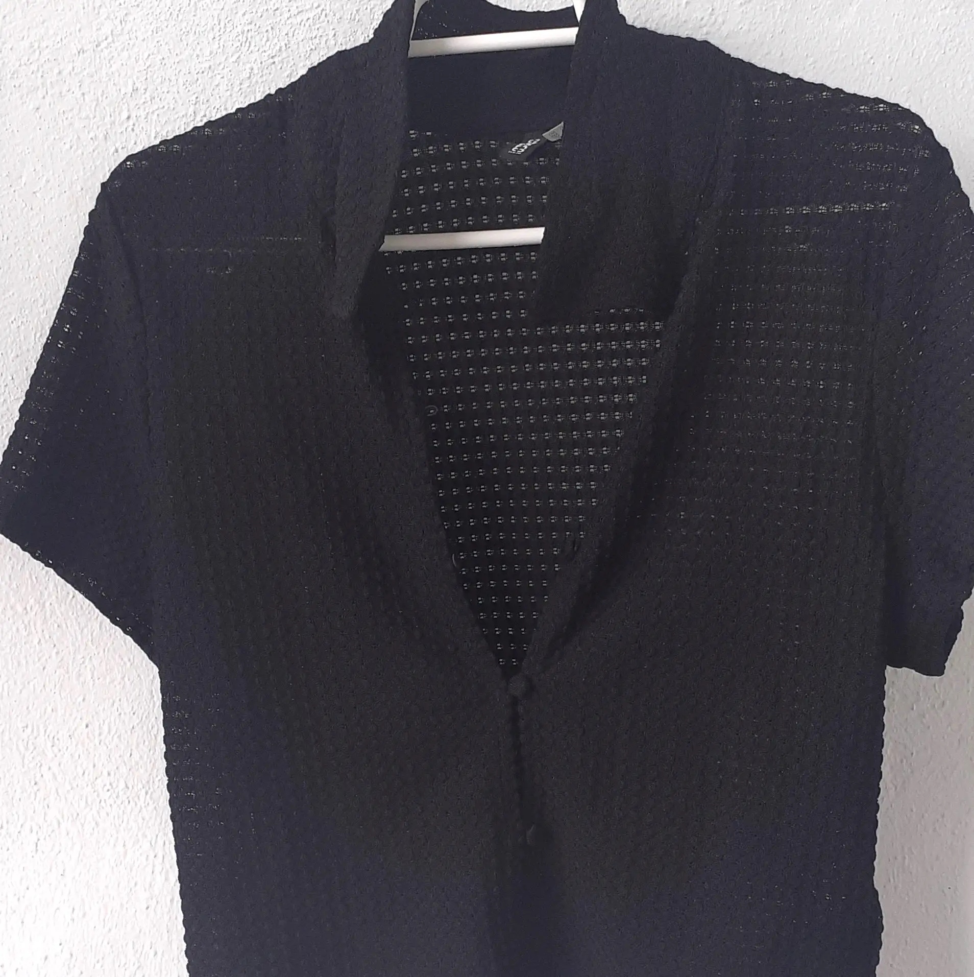 Camisa blanca de seda